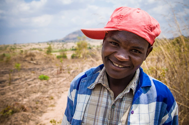 Young man near Chikaloni, Mozambique