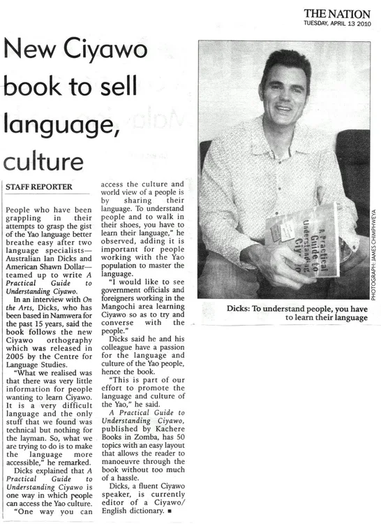 Article from The Nation 2010